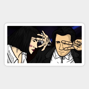 Mia And Vincent Sticker